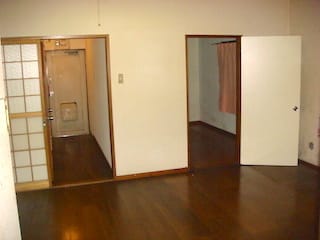 Interior view of student dormitory