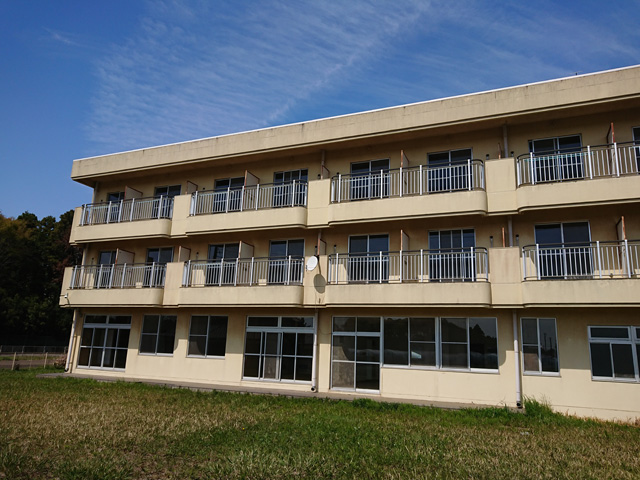 Student dormitory exterior