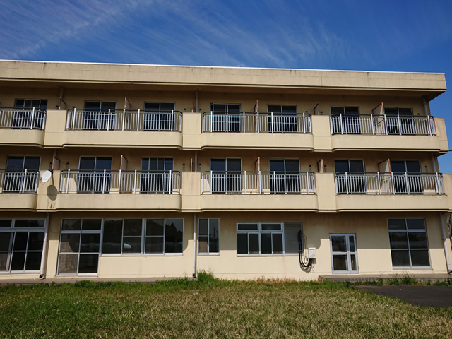 Student dormitory exterior