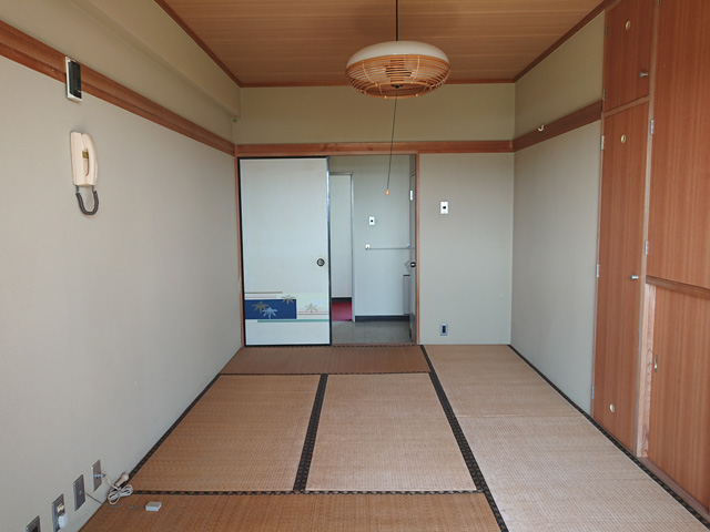 Interior view of student dormitory